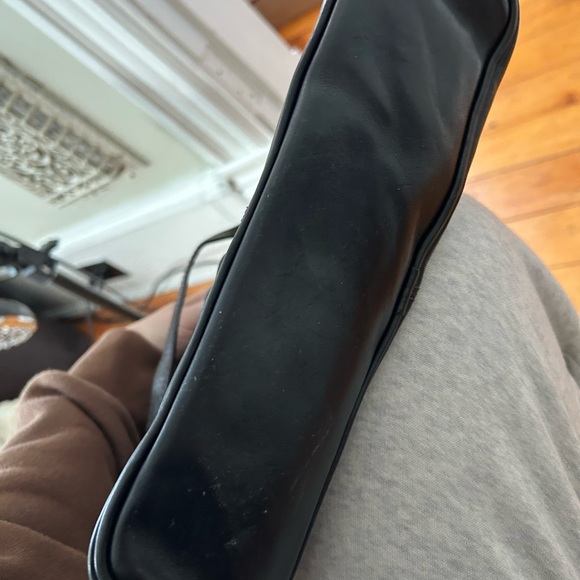 Dooney & Bourke Medium Florentine Black Leather Toggle Crossbody - Picture 5 of 7